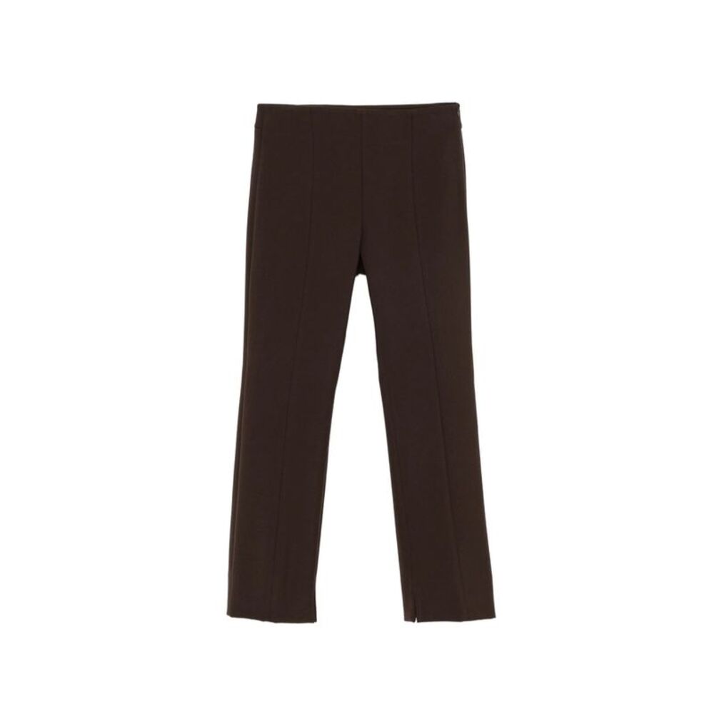 Peserico Brown Trousers - Cropped Trousers Women